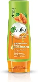 Vatika Naturals Moisture Treatment Conditioner 400ml | Enriched with Almond & Honey | Deep Nourishment | For Dry and Frizzy hair