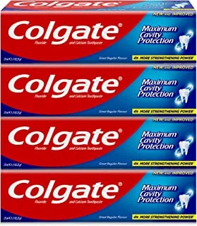 Colgate Maximum Cavity Protection Toothpaste Great Regular Flavour 75 Ml (4Pack)