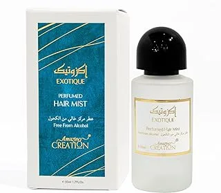 عطر الشعر اميزنج كريشن اكزوتيك الخالي من الكحول 50 مل ، ازرق