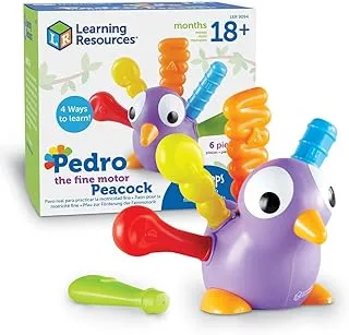 مصادر التعلم Ler9094 Pedro The Fine Motor Peacock