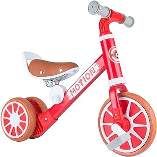 BORSA PIM BP202RD Kids balance bike - Red/Brown