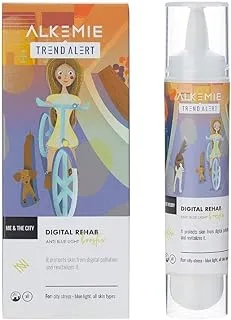 Alkemie Anti Pollution Skin Cream. Refreshing Body lotion, Gel For Care, Sunscreen, UV Face Moisturizer, Made in Poland 30ml