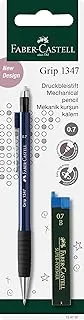 Faber-Castell Grip 1347 Mechanical Pencil 0.7mm,Assorted, Multicolor, 134797, 2011