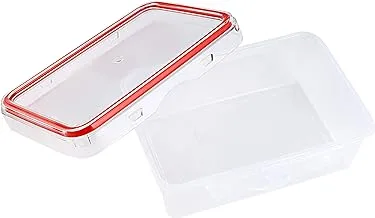 Delcasa Dc1143 Food Storage Container - Transparent 700Ml Container, Bpa Free, REUSable, Airtight Storage Box With Snap Locking Lid |