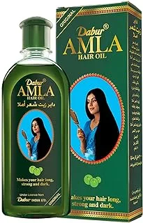 Dabur Amla Hair Oil | Natural care Enriched with Amla, Oils & Vitamin C For Long, Strong Dark - 300ml