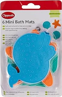 Clippasafe Mini Bath Mats - Pack Of 6