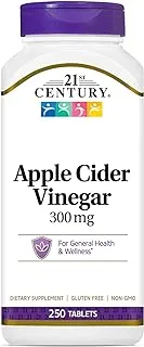 21st Century Apple Cider Vinegar 300 Mg - 250 Tablets