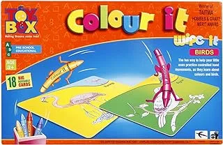 Toys Box Educational Flash Cards 3 Years & Above,Multi color