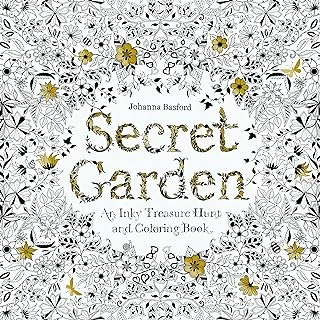 Secret Garden an Inky Treasure Hunt and Coloring Book