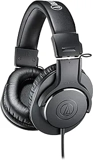 Audio-Technica ATH-M20x Professional Studio Monitor سماعات الرأس ، أسود