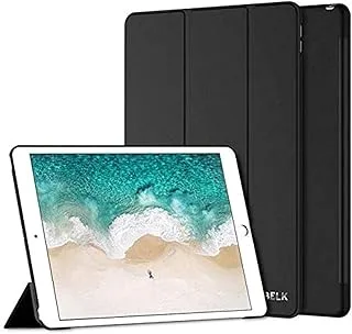 جراب Belk Smart Cover Stand Folio متوافق مع iPad 9.7 2017 ، 2018 باللون الأسود