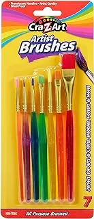 Cra-Z-Art Artist Brushes, Assorted Sizes Blist Carded, 7 Count (10700)