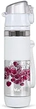 Blu H2-Oh Fruit & Herbal Water Infusion Bottle - 600ML - Tritan BPA free bottle for Gym, Office, Camping, and Travelling.