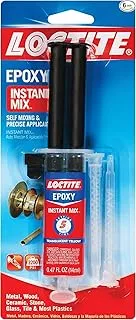 Loctite Epoxy Five Minute Instant Mix Syringe (1365868) , Translucent amber , Single 0.47-Fluid Ounce , HC1060027