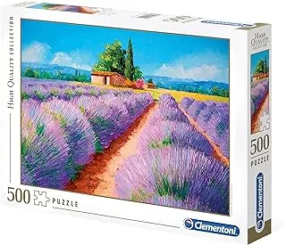 Clementoni Puzzle Lavender Scent 500 Pieces, Multicolor, 35073