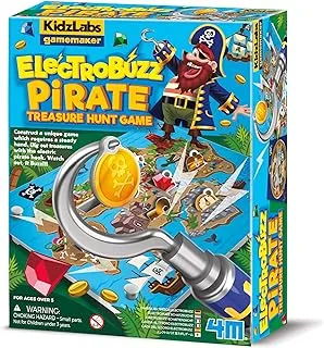 4M 403436 Kidzlabs Gamemaker-Pirate Treasure Hunt, Multi Colour