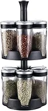 Neoflam Spice Set 16 White With Rotating Stand