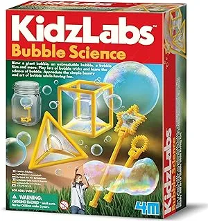 4M Bubble Science Kit, 4M, Multi, 4162, Learning Toy Kit