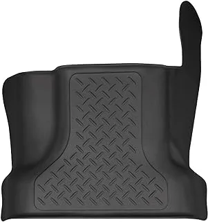 Husky Liners Weatherbeater | Fits 2015-2021 Ford F - 150/F - 250/F - 350 SuperCrew/SuperCab, 2018-2019 Ford F - 450 Super Duty Crew Cab 1 Pcs, Center Hump Floor Liner - Black | 83361