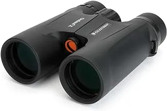 منظار Celestron - Outland X 10X42 - مقاوم للماء ومقاوم للضباب - مناظير للبالغين - بصريات متعددة الطبقات ومنشورات Bak-4 - تدريع واقٍ من المطاط