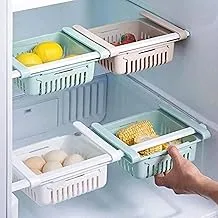 Fridge organizer, organizer basket, Adjustable Storage Rack Premium quality, Refrigerator Box (4pcs)