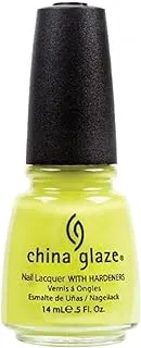 China Glaze Nail Polish, Electric Pineapple, 0.5 Fluid Ounce