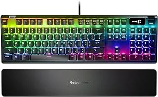 SteelSeries Apex 7 - Mechanical Gaming Keyboard - OLED Display - Red Switches - American (QWERTY) Layout