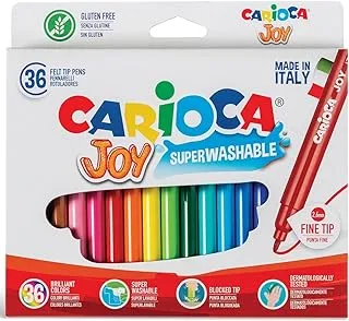 Carioca Joy Box Felt Tip Pens, 40237/B, 36 Rotuladores