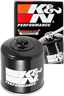 K&N Motorcycle Oil Filter: High Performance, Premium, Designed to be used with Synthetic or Conventional Oils: Fits Select KTM Vehicles, KN-156