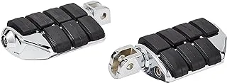 Kuryakyn 7938 Motorcycle Foot Control Component: Dually Iso Pegs For 2001-19 Honda Gold Wing Motorcycles, Chrome, 1 Pair