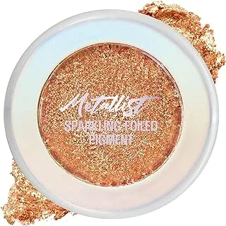 Touch In Sol, Korea. Metallic Foil Eyeshadow. Sparkling Pigments. Shimmers & Changes color in the Light. #4 Sun Aurora