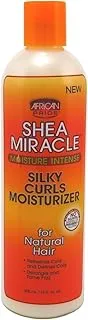 African Pride Ap Shea Miracle Silky Curls Moisturizer 12 Ounce (354Ml) (3 Pack)