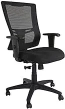 Mahmayi Isu 95550 High Back Ergonomic Mesh Chair - Black High Back Chair