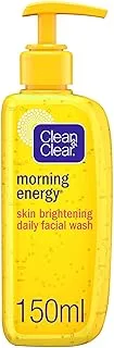 Clean & Clear Daily Face Wash, Morning Energy, Skin Brightening, 150ml
