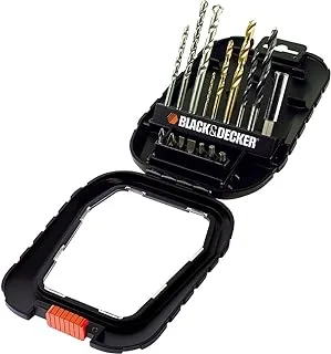 BLACK+DECKER 16 Pieces Mixed Drilling Screwdriving Accessory Set, A7186-Xj