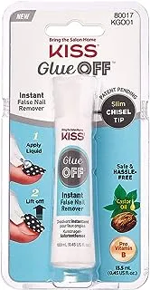 Kiss Glue Off False Nail Remover, Kgo01C, 13.5 Ml