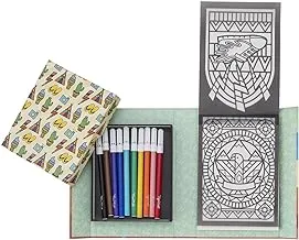 Tiger Tribe Stained Glass Set Sunshine Art Craft Self Contained Box Magnetic Flap Ages 5+ Years