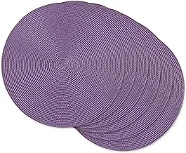 Dii Classic Woven Tabletop Collection, Indoor/Outdoor Placemat Set, Round, 15