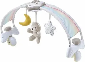 Chicco First Dreams Rainbow Sky Cot Panel, Neutral