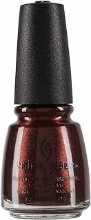 China Glaze Nail Lacquer With Hardeners - 14 Ml, Foxy - Red