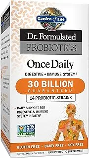 Garden of Life - DR FORMULATED PROBIOTICS ONCE DAILY 30 VEGICAPS