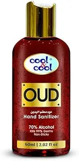 Cool & Cool Oud Hand Sanitizer gel 60ml