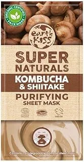 7th Heaven Earth Kiss Super Naturals Kombucha & Shiitake Purifying Sheet Mask ' 1 Units