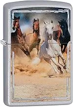 Zippo 205 CI408447 ولاعة خيول مقاومة للرياح