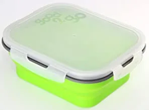 Good2Go Good 2 Go Rectangle Expandable Container, 1 Liter Green G31003