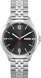 HUGO #SUIT Men's Watch, Analog