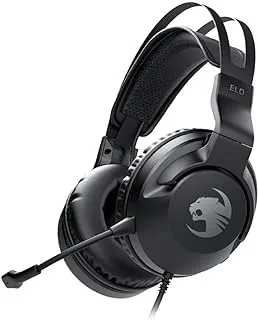 Roccat Elo X Stereo Cross-Platform Gaming Headset, Black, Wired