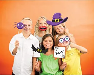 Halloween PHOTO PROPS 6ct 10in