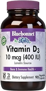 Blue Bonnet Vitamin D3 400 Iu Capsules, 90 Count