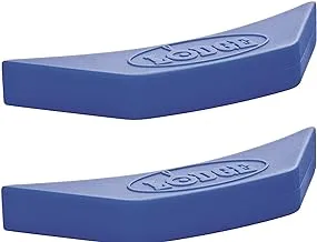 Lodge Asahh31 Silicone Assist Handle Holder, Blue (2-Pack)